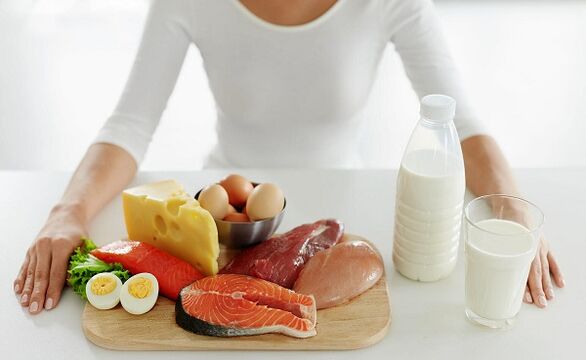 Alimentos con proteínas en la dieta